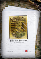velin-d-Arches-RENE II de LORRAINE_Duc de Lorraine, 1473._France