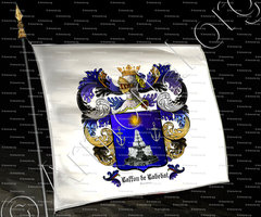 drapeau-LAFFON de LABEDAT_Louisiana_United States of America..