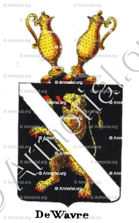 DE WAVRE_Armorial royal des Pays-Bas_Europe