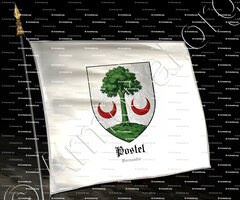 drapeau-POSTEL_Normandie_France