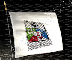drapeau-SUWOROW ROMNISKI_(Comte) Prince Italiski_Livonie, Esthonie, Courlande.
