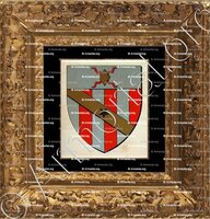 cadre-ancien-or-GAUDINON _ Ancien Duché de Savoie_ États de Savoie-