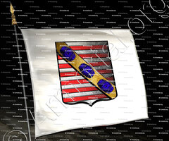 drapeau-CHARRA_Barral d'Allevard. Dauphiné_France
