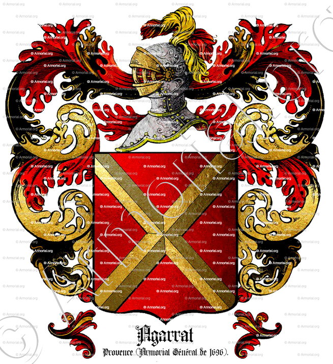 AGARRAT_Provence, Armorial Général de 1696._France (ii)