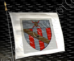 drapeau-GAUDINON ou GOUDINON_Ancien Duché de Savoie_États de Savoie