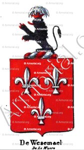 DE WESEMAEL DE LE WYERS