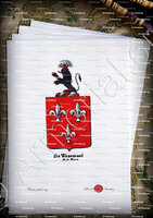 velin-d-Arches-DE WESEMAEL DE LE WYERS_Armorial royal des Pays-Bas_Europe