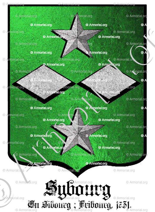 SYBOURG_En Sibourg, Fribourg, 1731_Suisse (i)