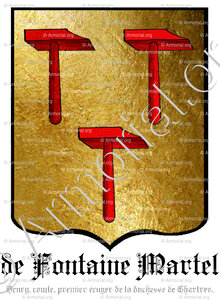 De FONTAINE MARTEL