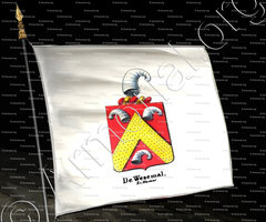 drapeau-DE WESEMAL_Armorial royal des Pays-Bas_Europe