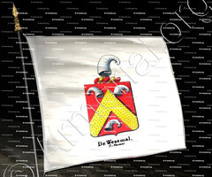 drapeau-DE WESEMAL_Armorial royal des Pays-Bas_Europe