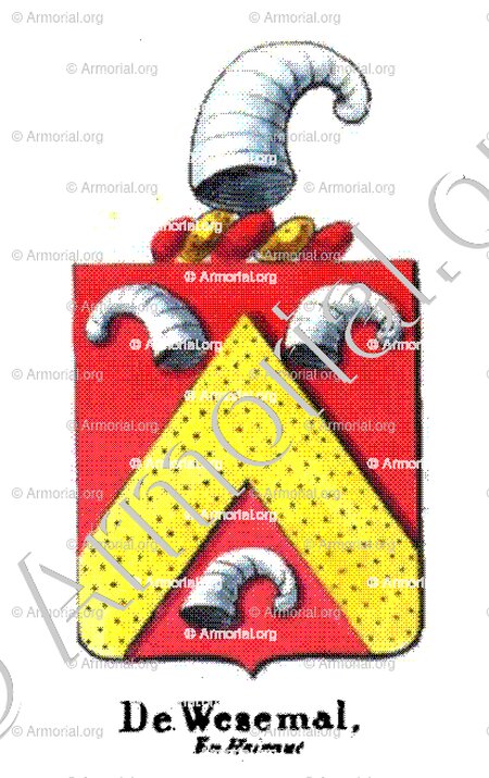 DE WESEMAL_Armorial royal des Pays-Bas_Europe