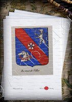 velin-d-Arches-BONNET DE VILLER_Noblesse d'Empire._France