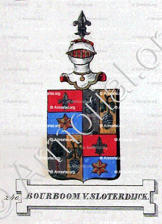 BOURBOOM van SLOTERDIJCK_Friesland (Stamboek van den Frieschen, 1846)_Nederland