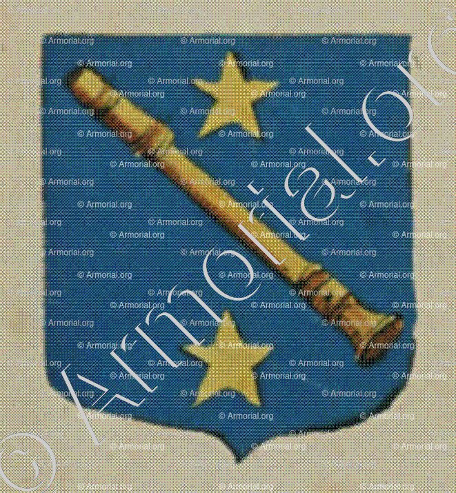 FRIEFFER (Alsace)_Blason enregistré sous le règne de Louis XIV_France 