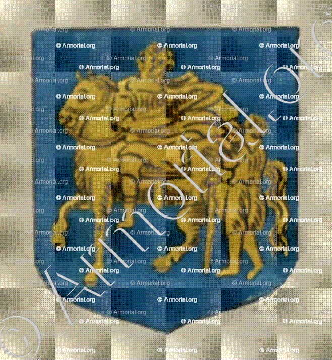 La Communauté des habitants du village de Wilfesheim (Wilwisheim) (Alsace)_Blason enregistré sous le règne de Louis XIV_France 