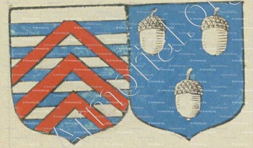 De la ROCHEFOUCAULT et de MAZIERES (La Rochelle)