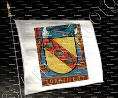 drapeau-LORAINEN_ Mss. XVIes._Europe