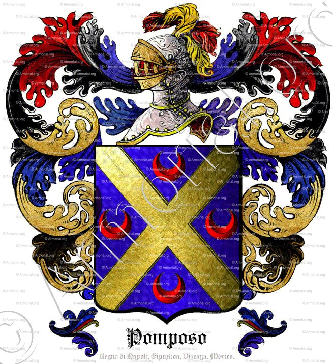 POMPOSO_Regno di Napoli, Gipuzkoa, Vizcaya, México.-Italia, Euskal Herria, México ()