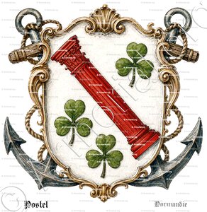 POSTEL (Normandie. Généralité de Rouen.)