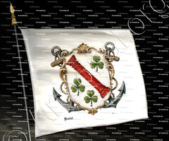 drapeau-POSTEL_Honfleur. Gén. de Rouen, Nornandie._France (1)