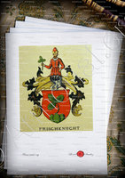 velin-d-Arches-FRISCHKNECHT_Wappenbuch der Stadt Basel . B.Meyer Knaus 1880_Schweiz. Suisse. Svizzera.