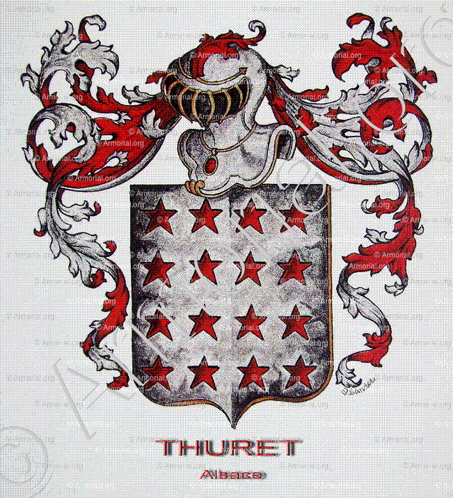 THURET_Alsace (Armorial Daniel Sandoz, 1996)._France (i)