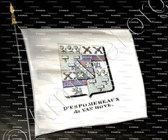 drapeau-d'ESPOMEREAUX dit van HOVE_