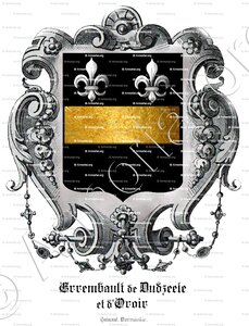 ERREMBAULT de DUDZEELE et d'OROIR