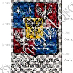 Pillot de Chenecey mis de Châtillon