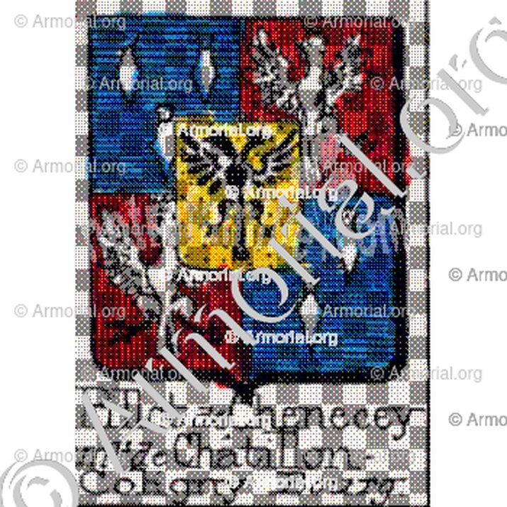 Pillot de Chenecey mis de Châtillon_ Col_ 