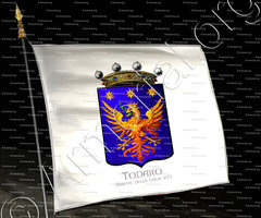 drapeau-TODARO_Barone della Galia 1673. Sicilia._Italia