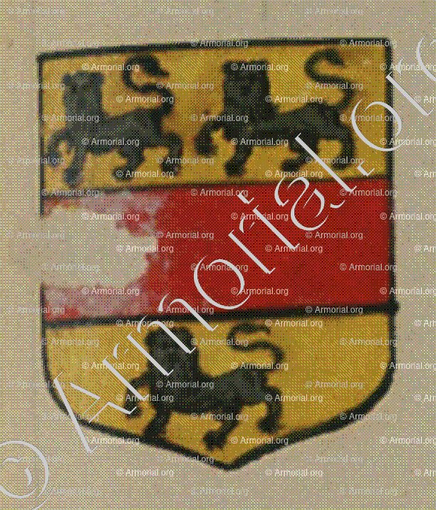 La Communauté des habitants du village de Withenen (Wittenheim) (Alsace)_Blason enregistré sous le règne de Louis XIV_France 