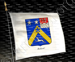 drapeau-ROLLAND_Baron de l'empire 1818._France