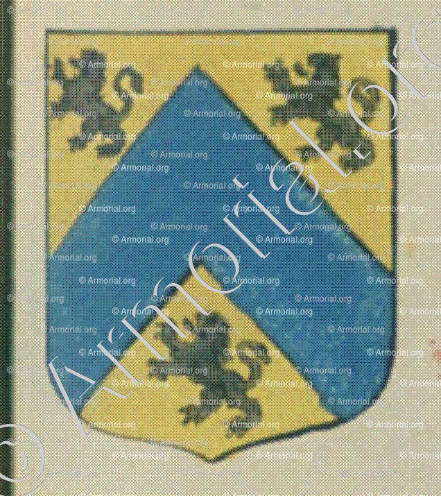 La Communauté des habitants du village de Wolffgantzen (Wolfgantzen), Wolgolshem (Volgelsheim) et Algolshem (Algolsheim) (Alsace)_Blason enregistré sous le règne de Louis XIV_France 
