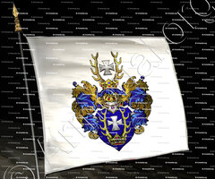 drapeau-de VASANYKEÖ_Zichy de Zich und  Vasanykeö_Ungarn