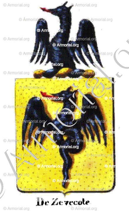 DE ZEVECOTE_Armorial royal des Pays-Bas_Europe