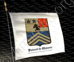drapeau-POINSOT de CHANSAC_Général français de la Révolution et de l'Empire._France