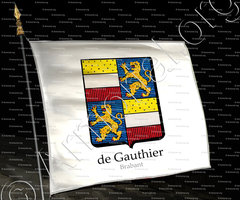 drapeau-de GAUTHIER_Brabant_Belgique