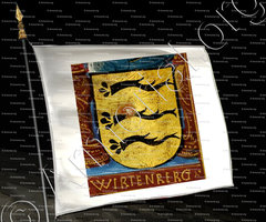 drapeau-WIRTENBERG_ Mss. XVIes._Europe