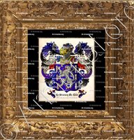 cadre-ancien-or-LE BROEUCQ-EN-LILLE _Pierre de Werchin, chevalier, baron de Cysoing._France ()