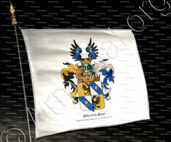 drapeau-ALBERTI di ENNO_Conti del San Impero, 12 ottobre 1714._Österreich, Italia