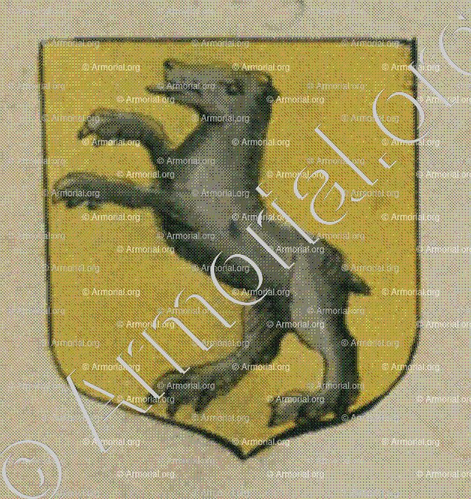 BEER (Alsace)_Blason enregistré sous le règne de Louis XIV_France 