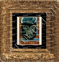 cadre-ancien-or-ZARWERDEN_  Mss. XVIes._Europe
