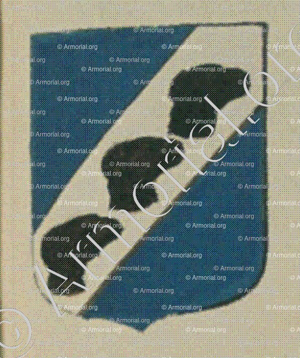 FRITZ (Alsace)_Blason enregistré sous le règne de Louis XIV_France 