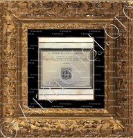 cadre-ancien-or-de CHASTELLIER du MESNIL_Dauphiné_France (1)