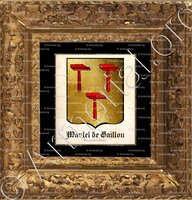 cadre-ancien-or-MARTEL de GAILLON_Normandie, Gâtine._France