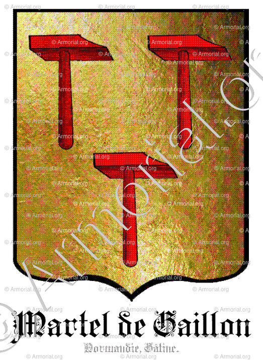 MARTEL de GAILLON_Normandie, Gâtine._France