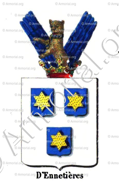 D'ENNETIERES_Armorial royal des Pays-Bas_Europe