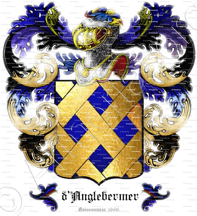 d'ANGLEBERMER_Soissonnais, 1696._France (1)